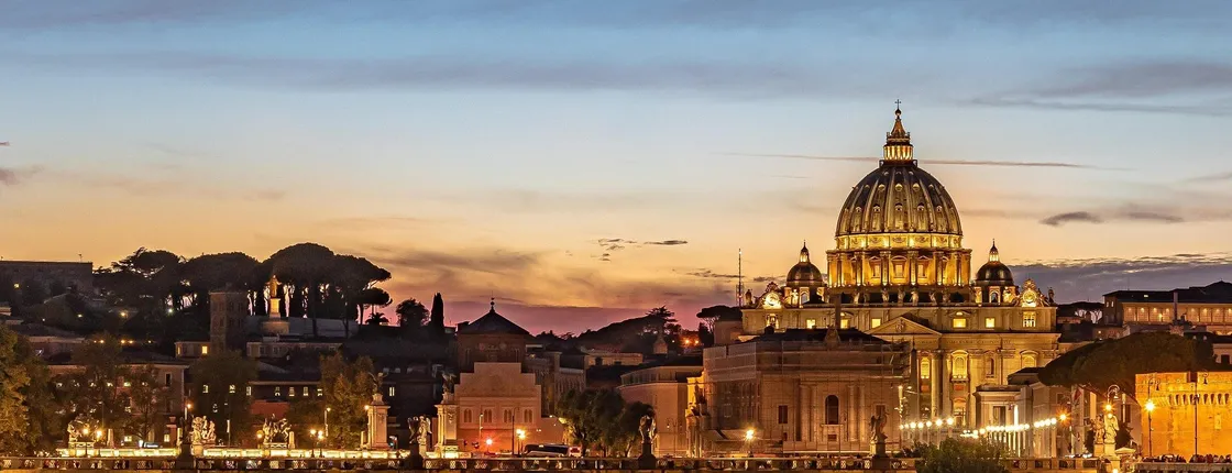 Rome by Night Tour with Pizza and Gelato