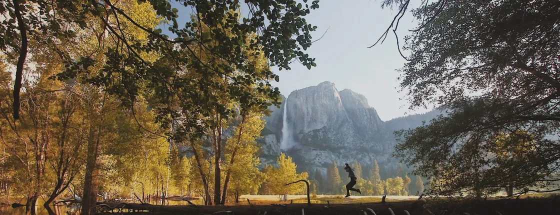 Yosemite overnight tour at Curry Village Tent Cabin