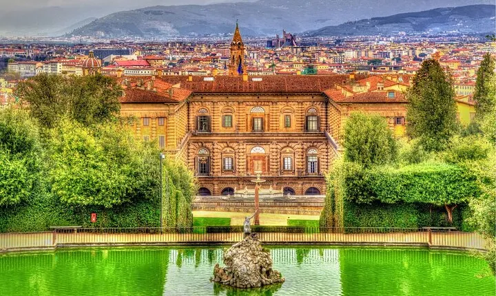 Pitti Palace and Boboli Garden Entrance Tickets with Audio Tour