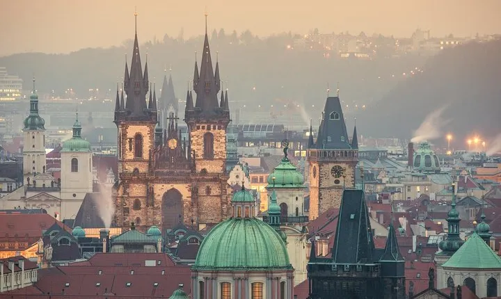 Prague: main touristic points