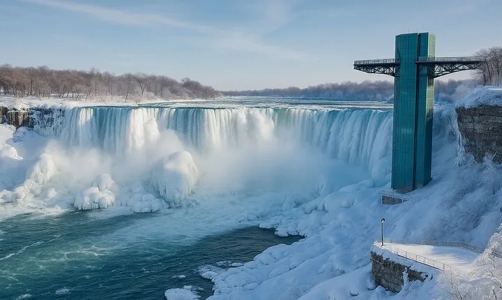 Frozen Falls Niagara Falls NY Winter Wonder Tour