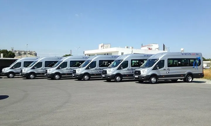 Shared shuttle transfer from Hotels to Paphos Airport