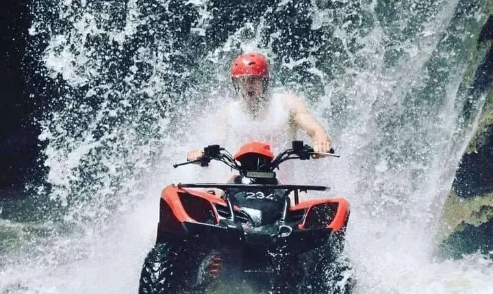 No 1 Bali ATV Ride Waterfall and Thunel Track Ubud bali