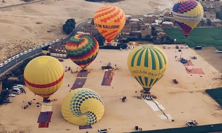 Amazing 3 Night Nile Cruise Aswan to Luxor including Balloon By Plane from Cairo