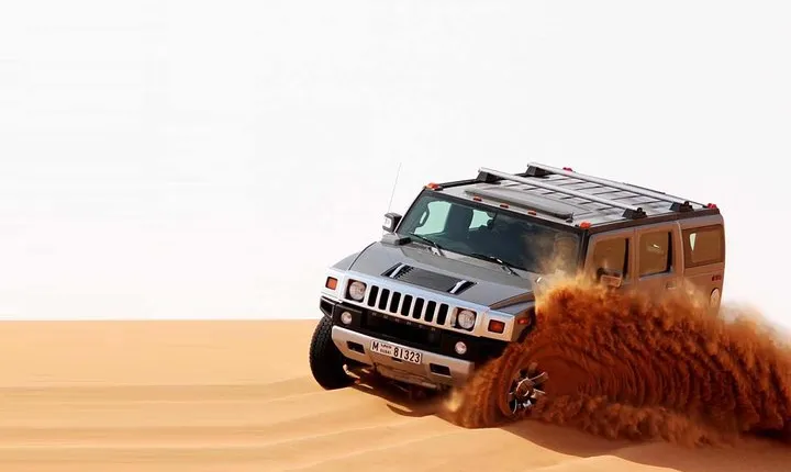 Private VIP Hummer Desert Safari Dubai in Morning