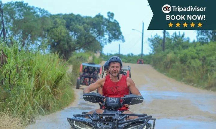 4x4 ATV Ride at the countryside and beach Plus local Lunch taste