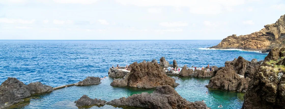 Private Madeira dramatic west coast tour with lunch in Porto Moniz