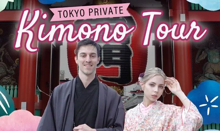 Tokyo Kimono Tour with a Professional guide and Private vehicle