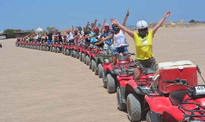 Deset Safari, ATV Quad and Camel Ride Activity in Hurghada