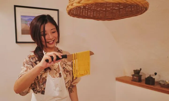 Small-Group Pasta Making steps from the Vatican Museums