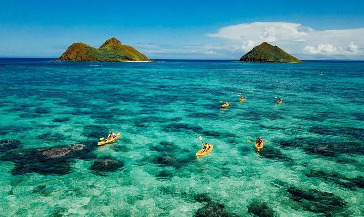 Kailua Twin Islands Guided Kayak Tour, Oahu