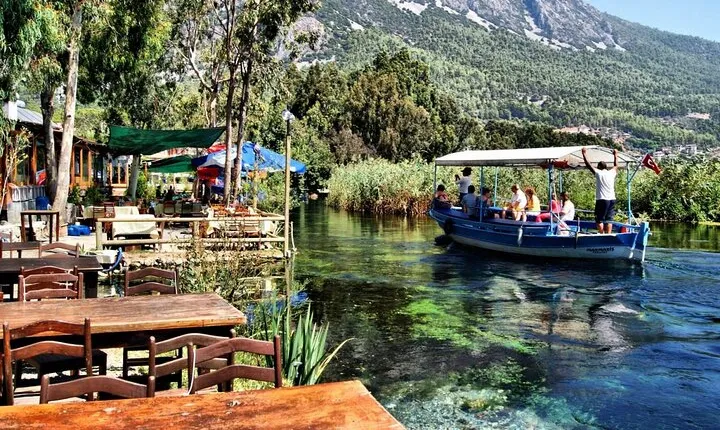 Akyaka Azmak River and Yuvarlakcay tour with lunch from Marmaris