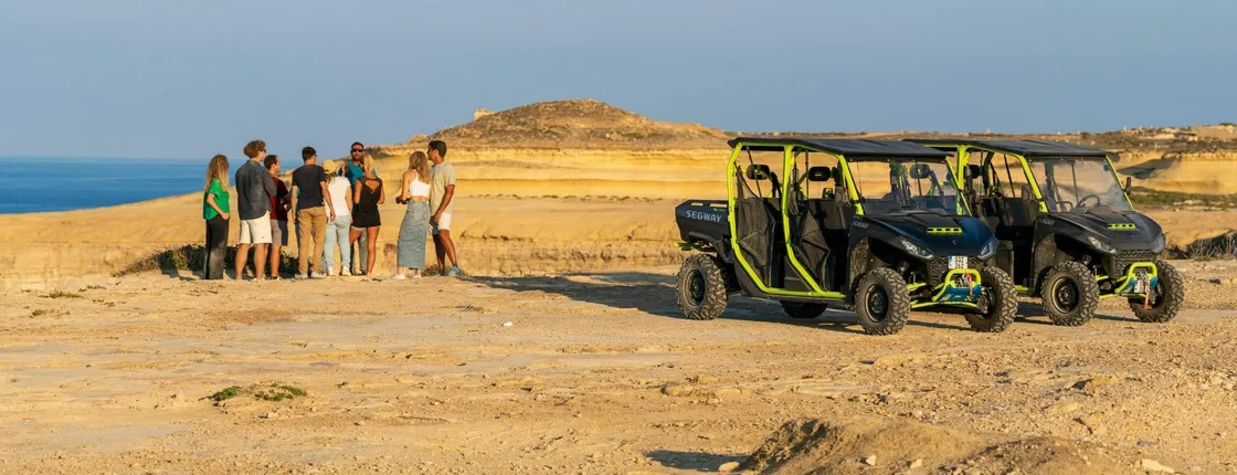 Gozo & Blue Lagoon 4x4 All-Action UTV Sunset Safari