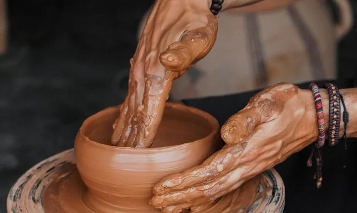 Amazing Pottery Workshop and Wheel Throwing in Marrakech!