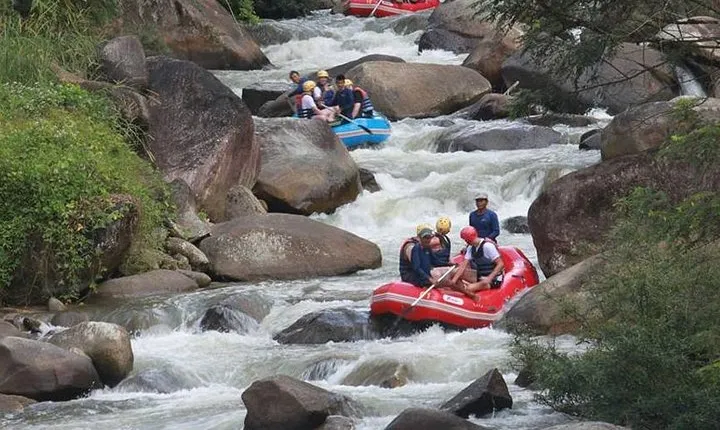 Rafting 5 km, ATV 30 Mins, Fly Fox and Jungle Tour From Phuket