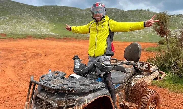 ATV Quad Bike Tour in National Park Galicica from Ohrid
