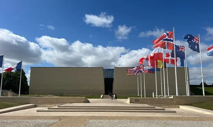 D-Day Beaches Caen Memorial Private Tour from Paris