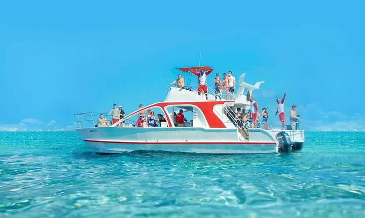 Party Boat in Punta Cana with Open Bar and Reef Snorkeling
