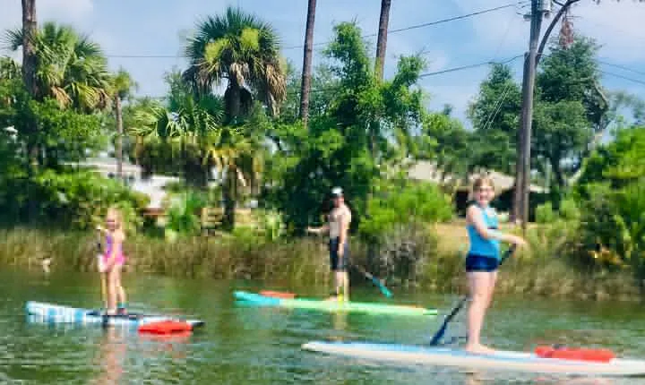 Stand Up Paddle Board Lesson in Panama City Florida