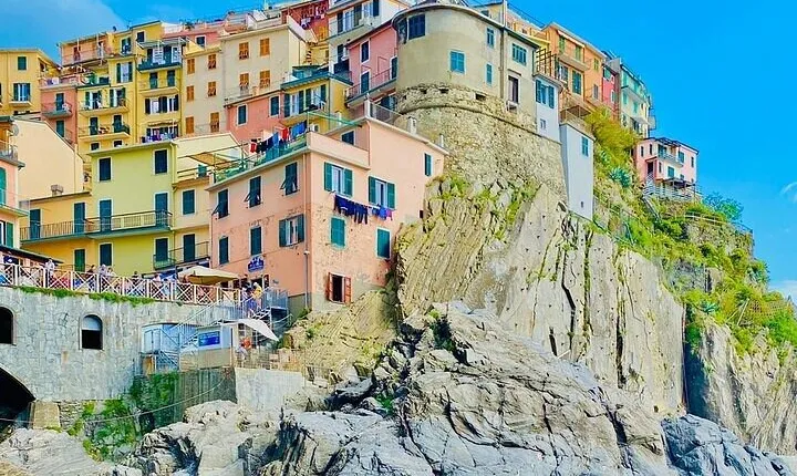 Cinque Terre by train and boat