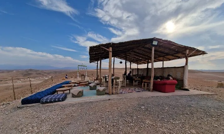 Private: Magical Dinner And Agafay Desert & Sunset Camel Ride