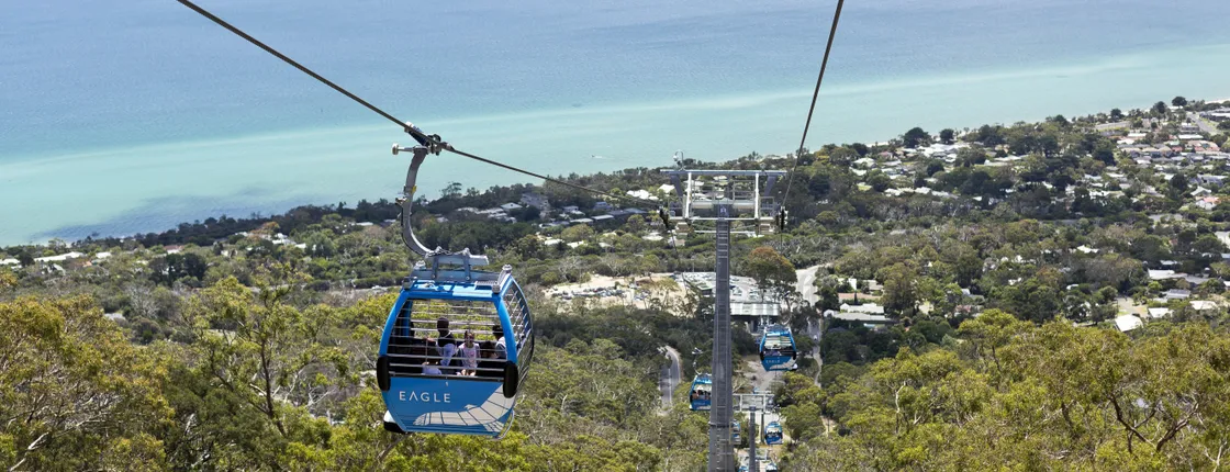 Mornington Peninsula tour with chairlift, lunch and chocolate tasting