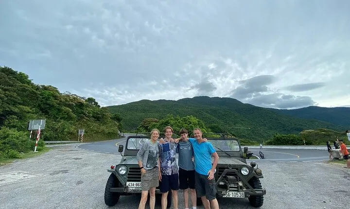 Hue to Hoi An Jeep Adventure with Hai Van Pass and Lang Co Beach