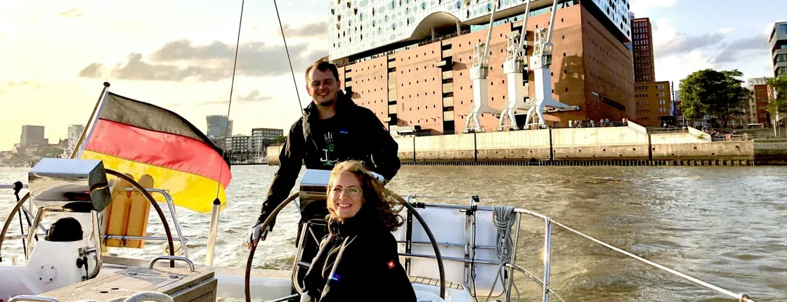 Authentic Sailing Trip to Blankenese from Hamburg