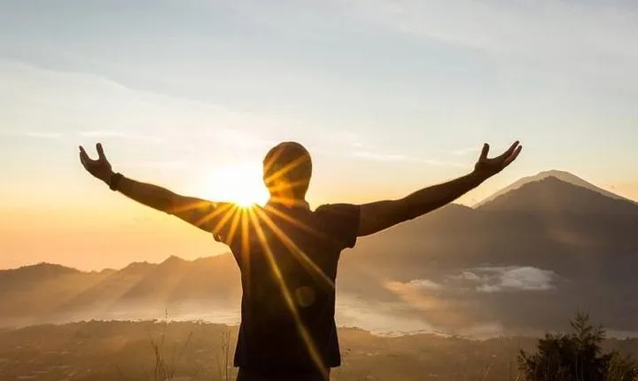 Amazing Trekking on the Mount Batur watching a beautiful sunrise