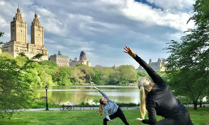 Central Park Walking Tour with Yoga