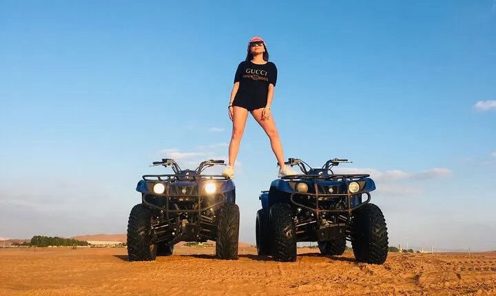 Dubai Morning Desert Safari with Sandboarding & Camel Ride