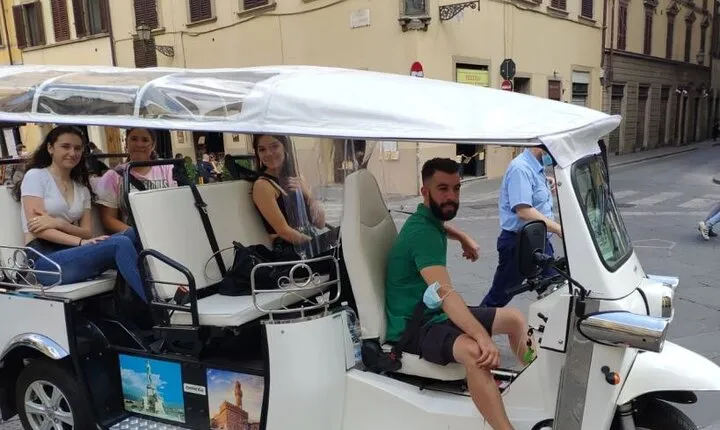 Florence Private Golf Cart Guided Tour