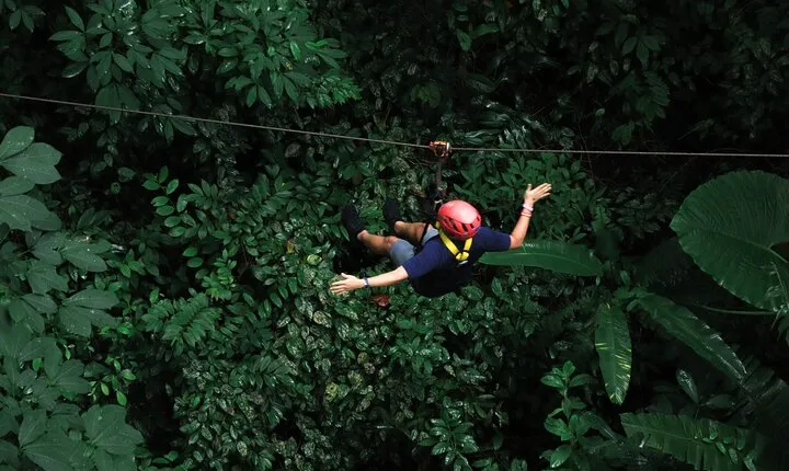 Zipline 32 Platforms at Hanuman World