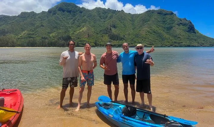 Kahana Bay River to Ocean: Kayak and Stand Up Paddle Board Rental