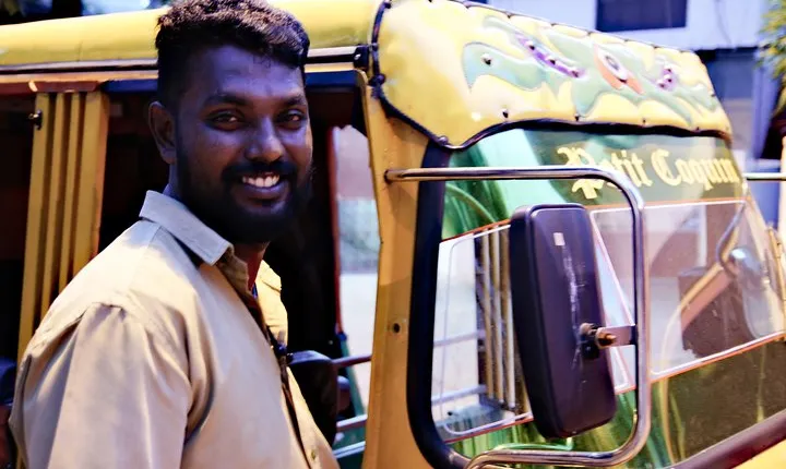 Funny and helpful Tuk Tuk Tour in Kochin