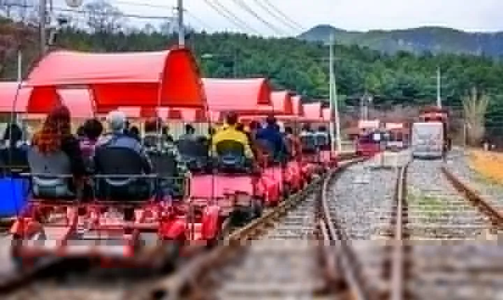 Special Private Tour Nami Island, Rail Bike, Petite France