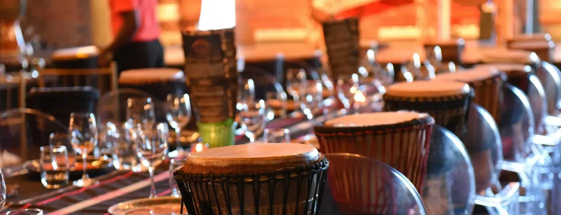 Cape Town African Dinner and Drumming Experience with Transfers