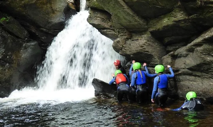 Canyoning Half-Day Trip at Keltneyburn from Aberfeldy