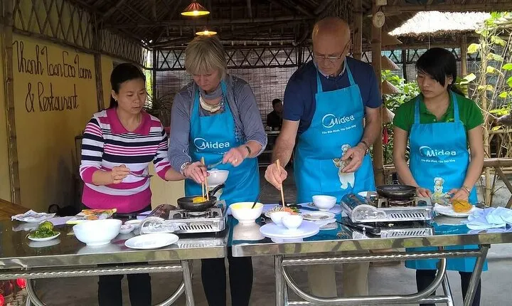 Authentic Hue Experience: Motorbike Tour & Private Cooking Class