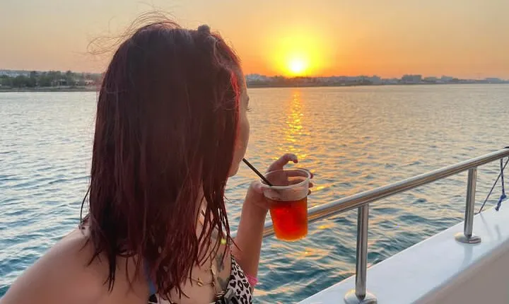3-Hour Sunset Cruise from Protaras with Fruit & Champagne