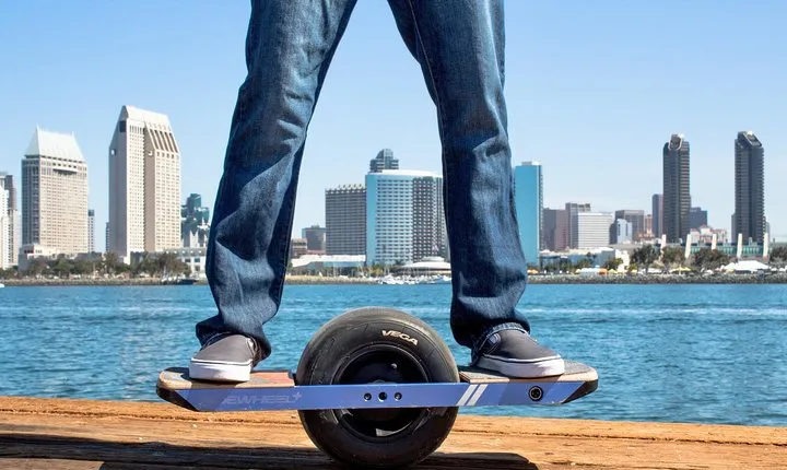 Onewheel Electric Hoverboard Lesson and Bay Ride