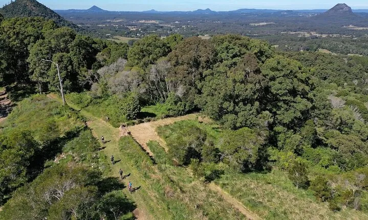 Scenic eBike of the Noosa Biosphere Trail Network