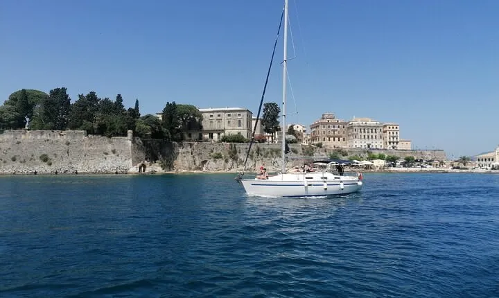 Half Day Private Cruise with Sailing Yacht in Corfu