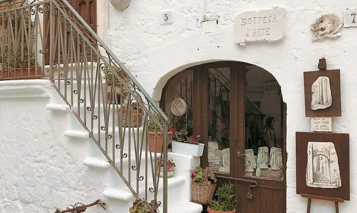 Day Tour of Ostuni, Martina Franca, Alberobello from Bari