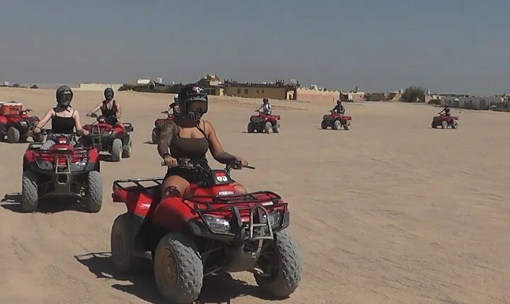 ATV Quad Bike At Luxor Desert