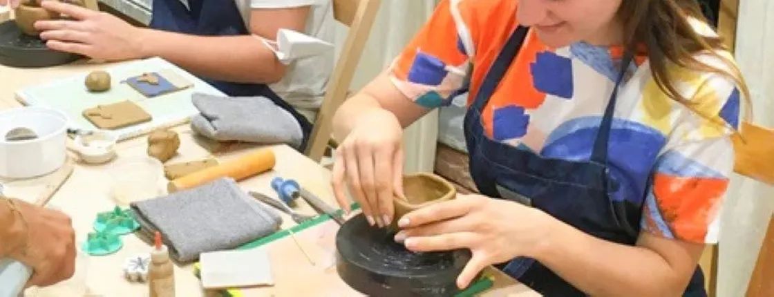 Artisan ceramic cup experience in Barcelona