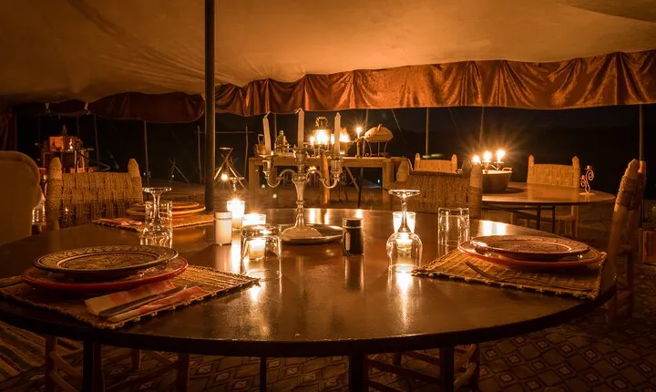 Camel Ride and Dinner in the Agafay Desert with Transportation