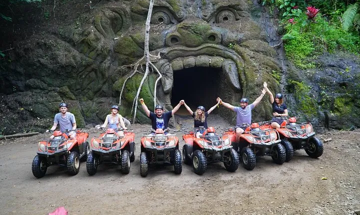 Ubud ATV Quad Bike Gorilla Cave and Cretya Infinity pool