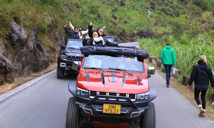 Ha Giang Open Air New Model Jeep Tour 2 Days 1 Night