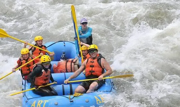 Family Friendly Rafting near Colorado Springs